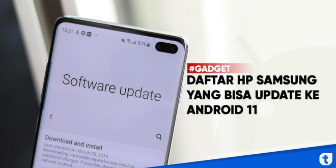 daftar hp samsung update android 11