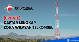daftar lengkap zona wilayah telkomsel