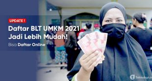 daftar online blt umkm tahap 2 tahun 2021
