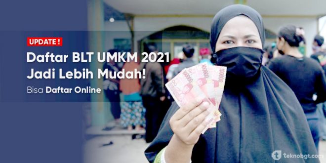 daftar online blt umkm tahap 2 tahun 2021