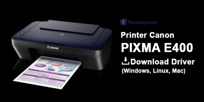 driver printer canon e400