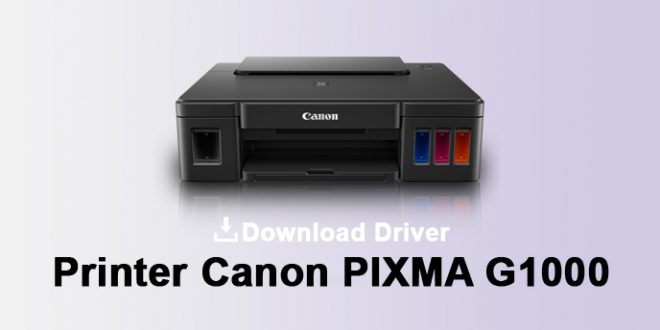 driver printer canon g1000