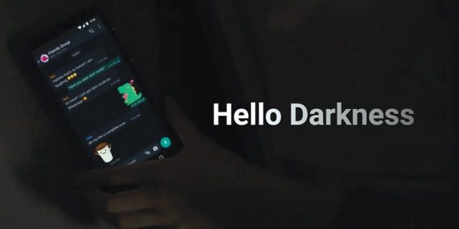 cara mengaktifkan facebook dark mode