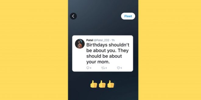 fleets twitter terbaru
