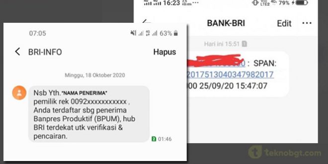 format sms penerima banpres umkm tahap 2