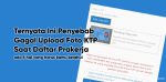 gagal upload foto ktp prakerja