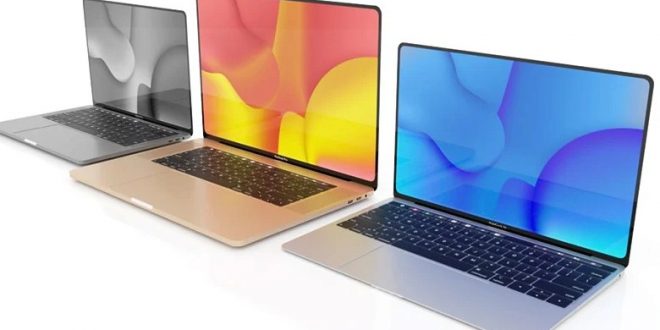 ilustrasi macbook 2021