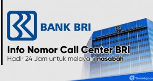 info nomor call center bank bri