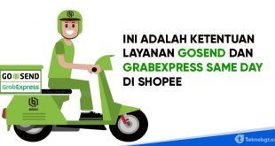 ketentuan gosend dan grab same day di shopee