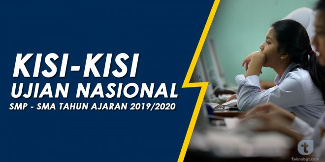 kisi kisi ujian nasional