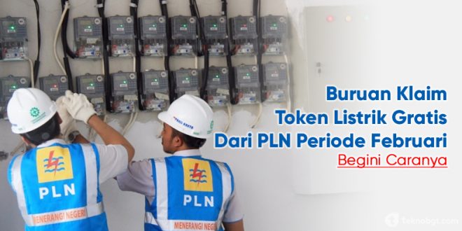 klaim token listrik gratis PLN Stimulus