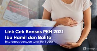 link cek bansos PKH 2021 ibu hamil dan balita