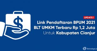 link daftar online blt umkm cianjur