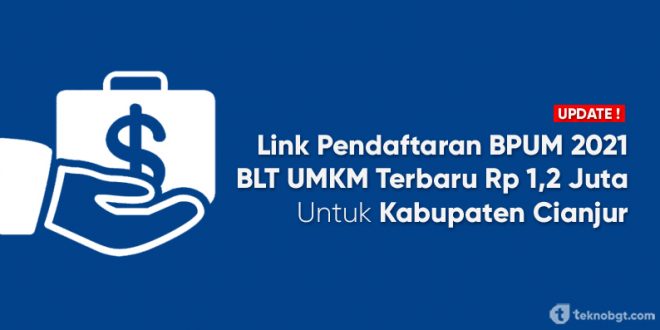link daftar online blt umkm cianjur