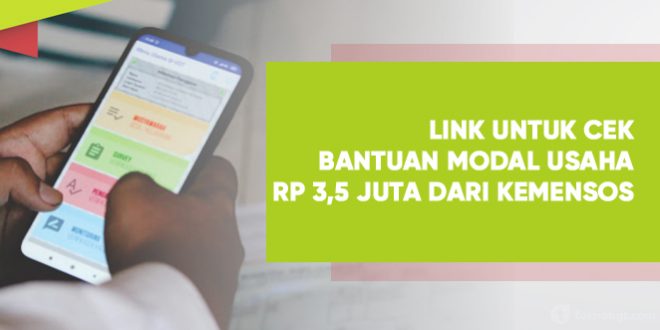 link untuk cek bantuan modal usaha