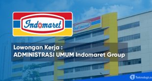 lowongan kerja administrasi umum di Indomaret group