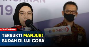 obat corona manjur sudah diujicoba