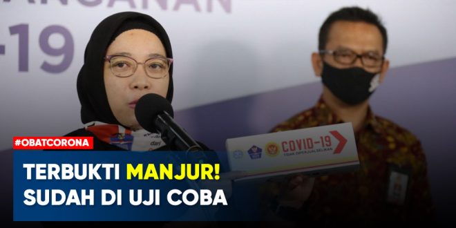 obat corona manjur sudah diujicoba