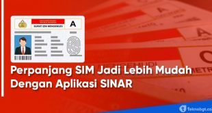 perpanjang sim dengan cara online