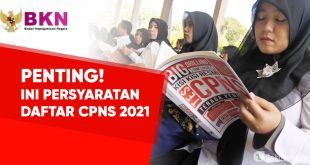 persyaratan daftar cpns 2021