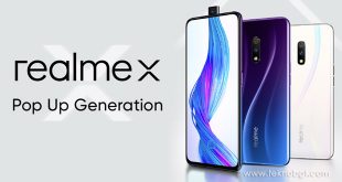 realme x popup camera