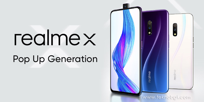 realme x popup camera