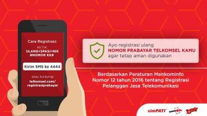 registrasi kartu telkomsel prabayar