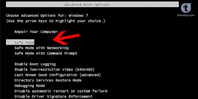 How to do system restore in windows 7 in safe mode with command prompt