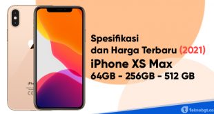 spesifikasi dan harga sekarang iphone xs max 2021