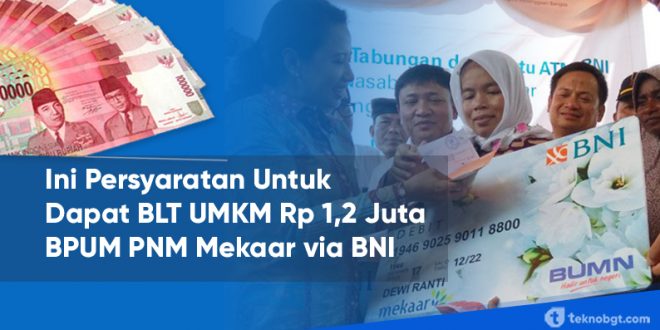 syarat daftar bpum pnm mekaar via bni