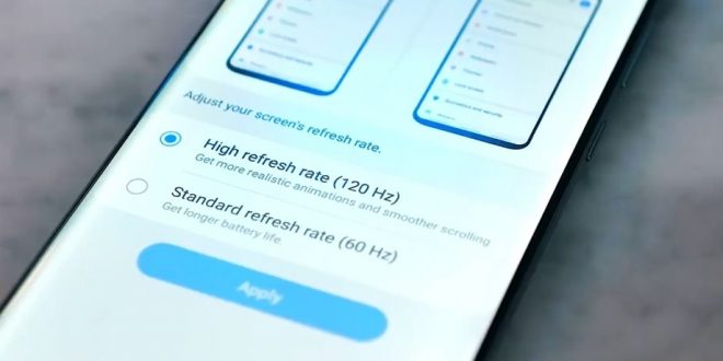 teknologi120Hz display samsung