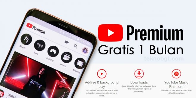 youtube premium gratis indonesia
