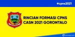 FORMASI CPNS ASN GORONTALO 2021