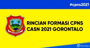 FORMASI CPNS ASN GORONTALO 2021