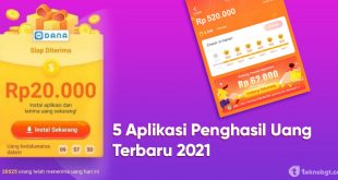 aplikasi penghasil uang terbaru