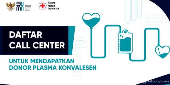 call center donor plasma konvalesen