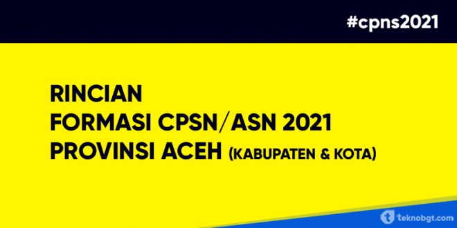 formasi cpns asn 2021