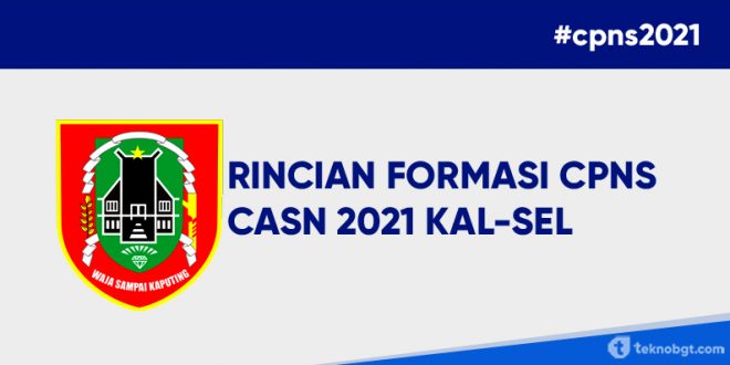 formasi cpns dan pppk kalsel 2021