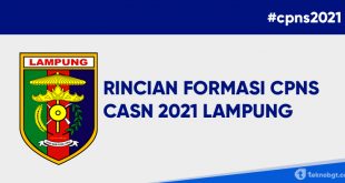 formasi cpns lampung 2021 pdf