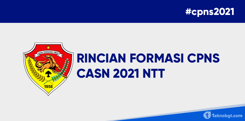 Formasi cpns 2021 nusa tenggara timur