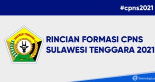 formasi cpns sulawesi tenggar 2021