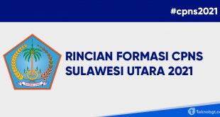 formasi cpns sulawesi utara 2021