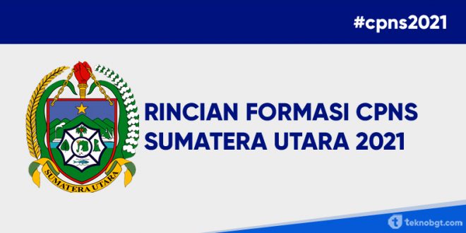 formasi cpns sumatera utara 2021