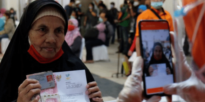 pembagian dana bantuan ppkm darurat