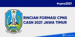 rincian formasi cpns dan pppk 2021 di jawa timur