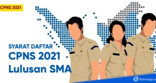 syarat daftar cpns 2021 lulusan SMA