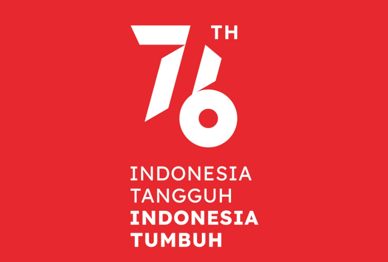 Logo HUT RI Ke 76