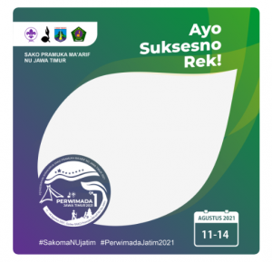 Twibbon pramuka PERWIMADA JAWA TIMUR 2021 7