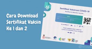 cara download sertifikat vaksin