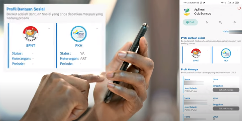 daftar bansos di aplikasi cek bansos